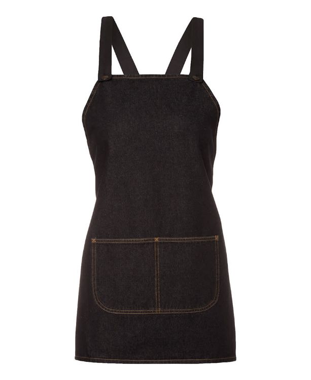 Picture of JB's Cross Back 65x71 Bib Denim Apron (Without Strap)