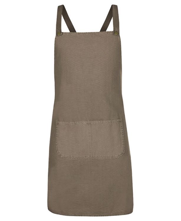 Picture of JB's Cross Back Canvas Apron (Without Straps)