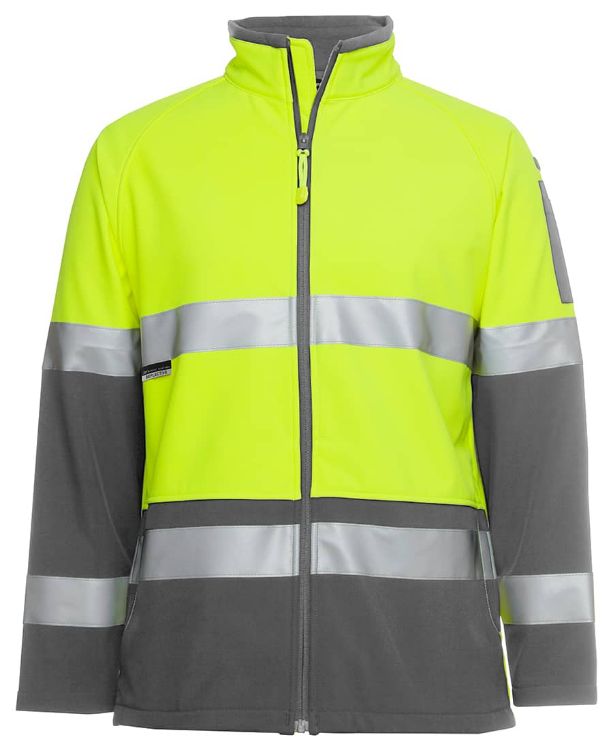 Picture of JB's Hi Vis 4602.1 (D+N) Softshell Jacket