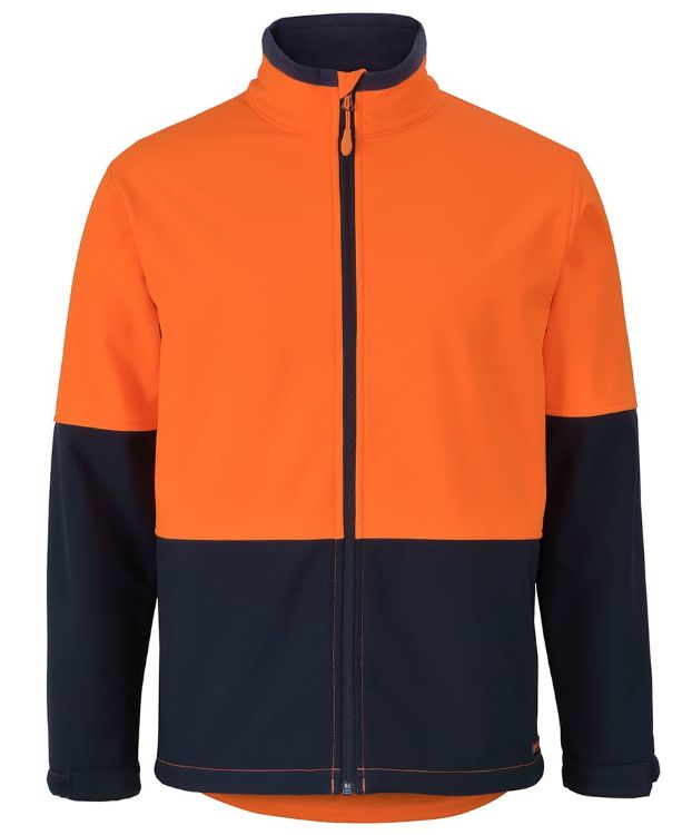 Picture of JB's Hi Vis Three Layer Softshell Jacket