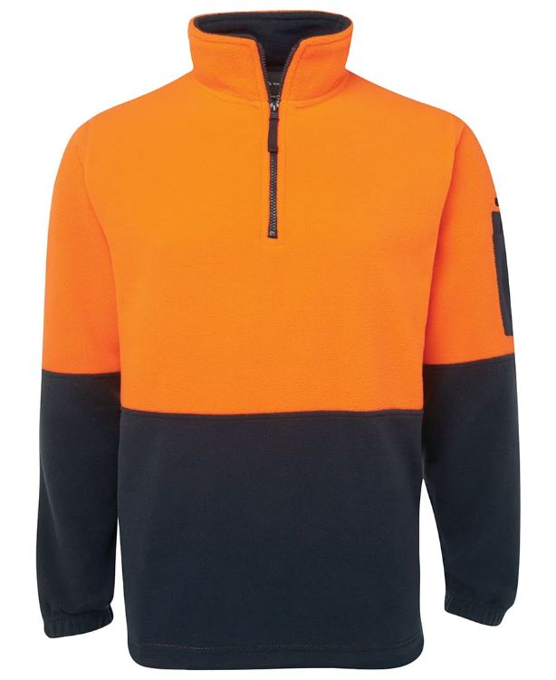 Picture of JB's Hi Vis 1/2 Zip Polar Fleece