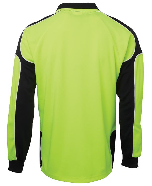 Picture of JB's Hi Vis L/S Arm Panel Polo