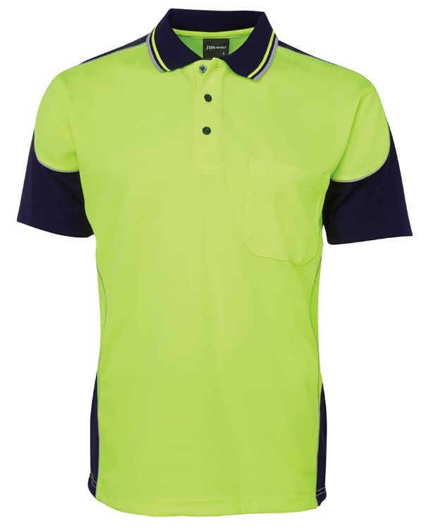 Picture of JB's Hi Vis Contrast Piping Polo