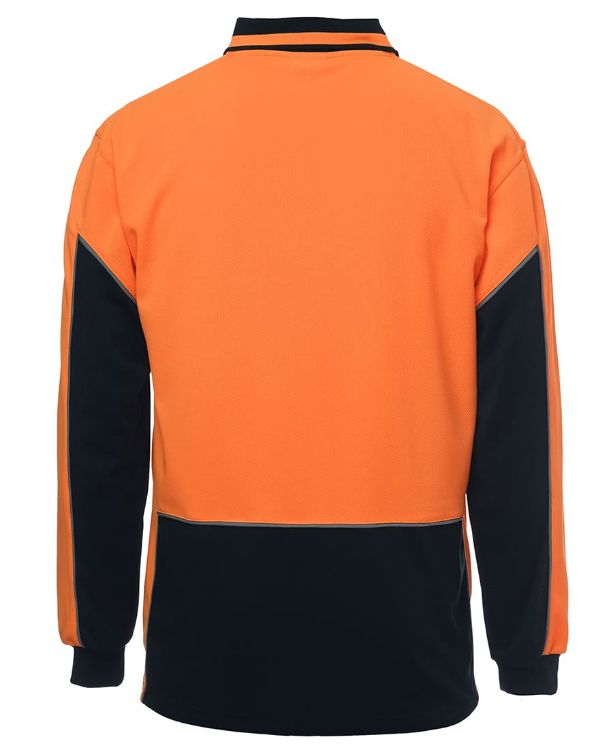 Picture of JB's Hi Vis L/S Gap Polo