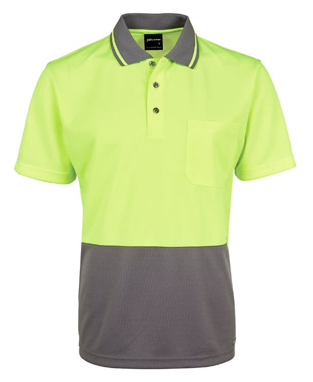 Picture of JB's Adults and Kids Hi Vis Non Cuff Traditional Polo