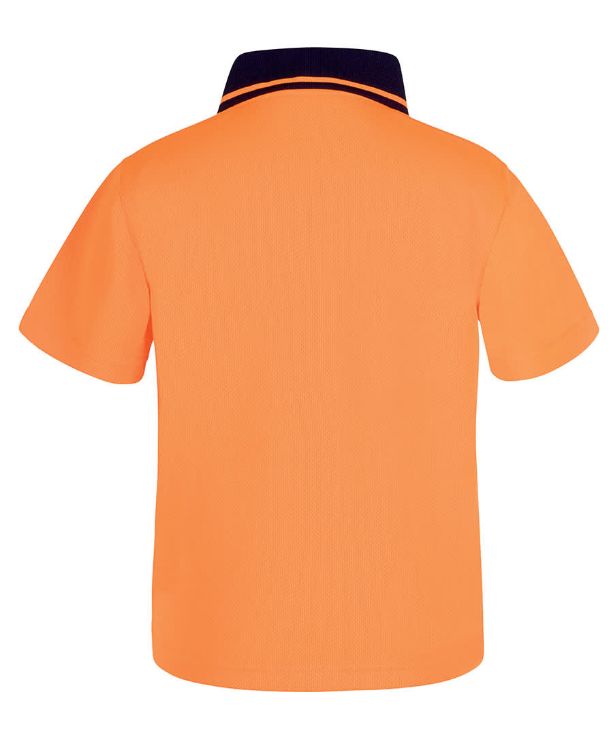 Picture of JB's Adults and Kids Hi Vis Non Cuff Traditional Polo