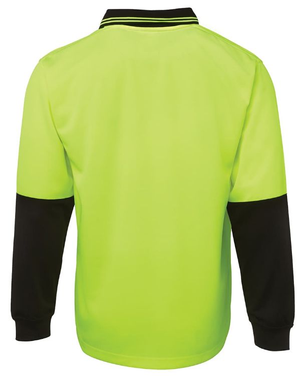 Picture of JB's Hi Vis L/S Traditional Polo