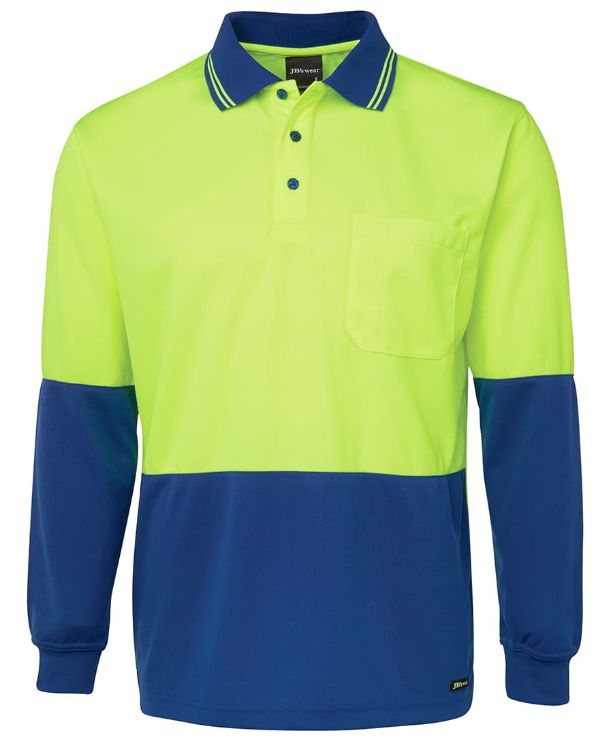 Picture of JB's Hi Vis L/S Traditional Polo