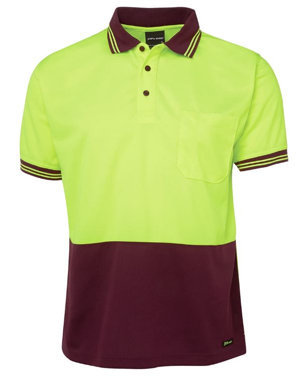 Picture of JB's Hi Vis S/S Traditional Polo