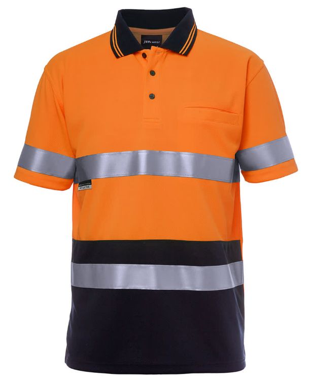 Picture of JB's Hi Vis S/S (D+N) Traditional Polo