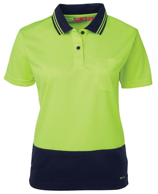 Picture of JB's Ladies Hi Vis S/S Comfort Polo