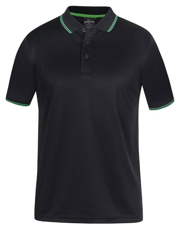 Picture of Podium Jacquard Contrast Polo