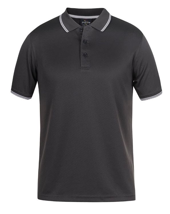 Picture of Podium Jacquard Contrast Polo