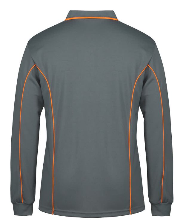 Picture of Podium L/S Piping Polo