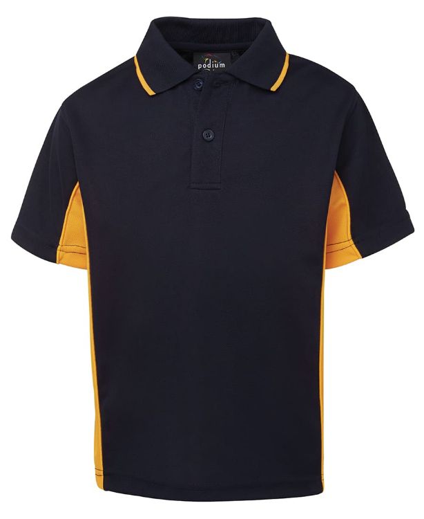 Picture of Podium Kids Contrast Polo