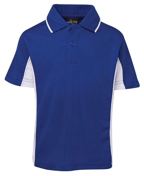 Picture of Podium Kids Contrast Polo