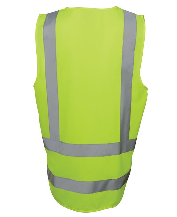 Picture of JB's Hi Vis Zip Drop Tail H Pattern (D+N) Vest