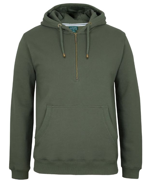 Picture of C of C Brass 1/2 Zip Hoodie