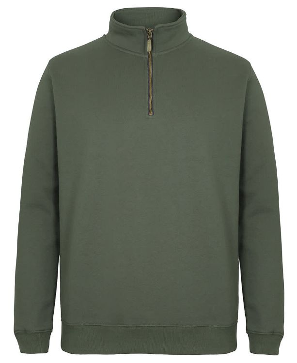 Picture of C of C Brass 1/2 Zip Sweat