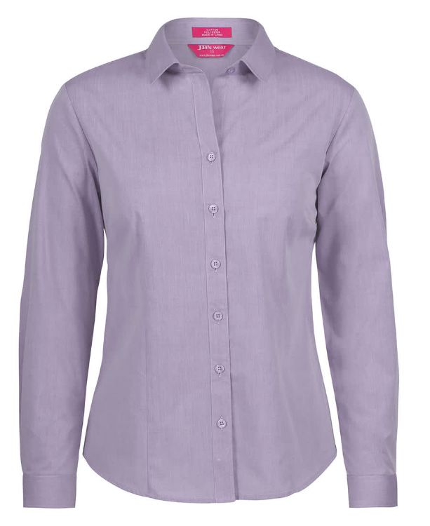 Picture of Ladies Classic L/S Fine Chambray Shirt