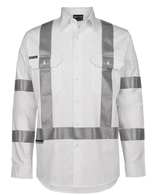 Picture of JB's Bio-motion Night 190g Work Shirt with Reflective Tape