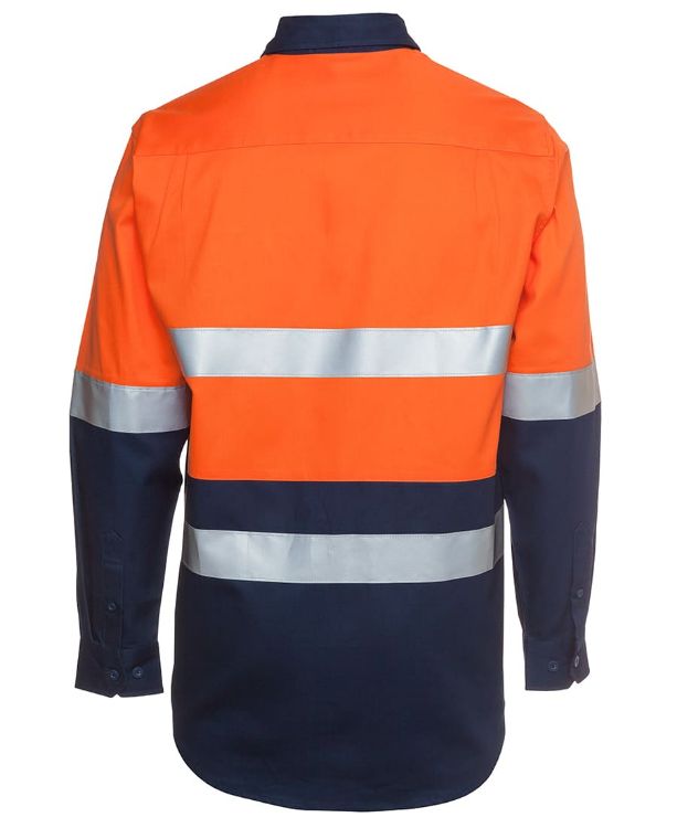 Picture of JB's Hi Vis (D+N) L/S 190G Work Shirt