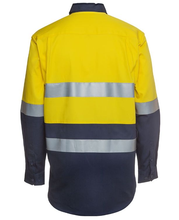 Picture of JB's Hi Vis (D+N) L/S 190G Work Shirt