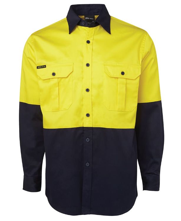 Picture of JB's Hi Vis L/S 190G Work Shirt