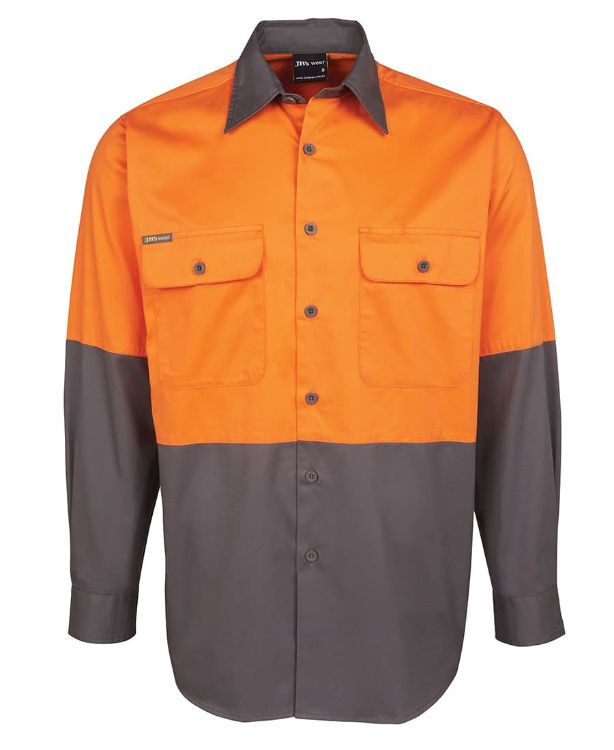 Picture of JB's Hi Vis L/S 150G Work Shirt