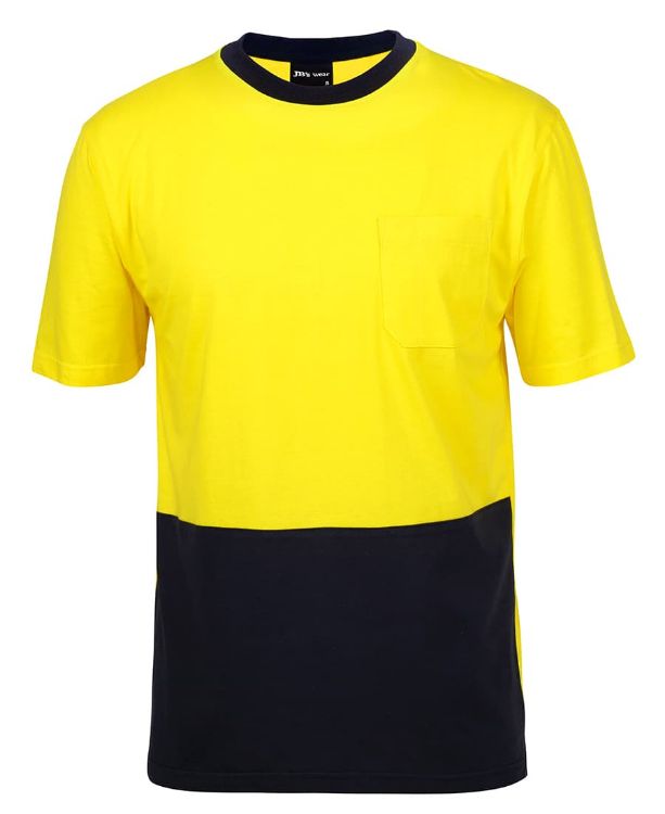 Picture of JB's Hi Vis Crew Neck Cotton T-Shirt