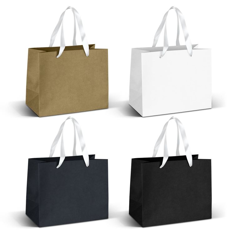 Picture of Medium Ribbon Handle Paper Bag