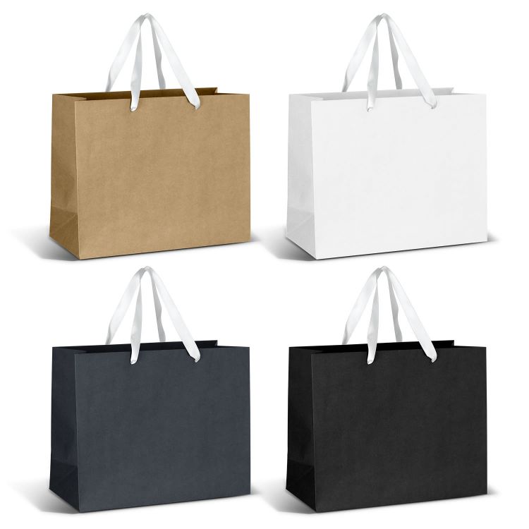 Picture of Large Ribbon Handle Paper Bag