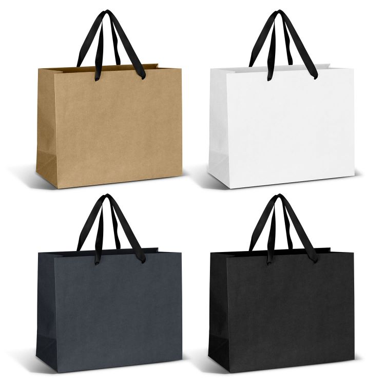 Picture of Large Ribbon Handle Paper Bag