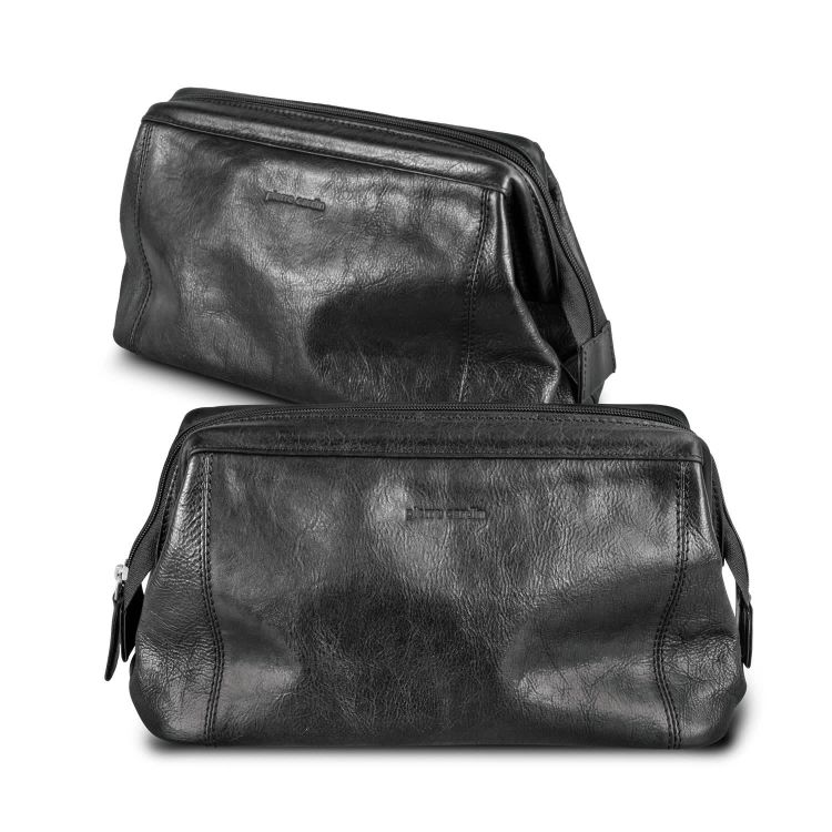 Picture of Pierre Cardin Leather Toiletry Bag