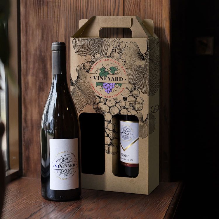 Picture of Wine Carry Pack - Double