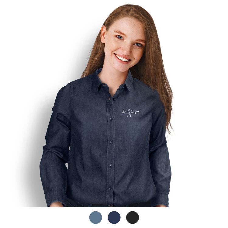 Picture of TRENDSWEAR Chester Women's Denim Shirt