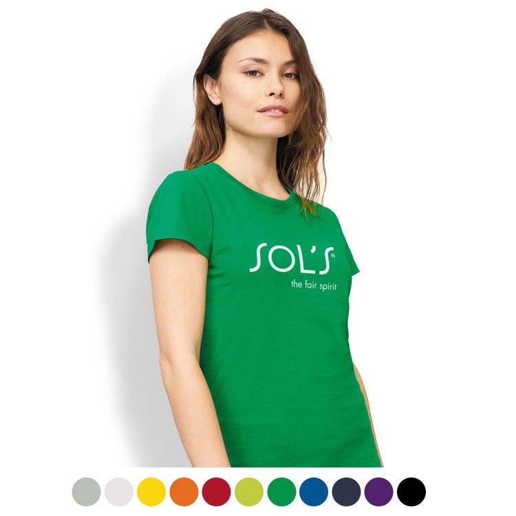 Picture of SOLS Imperial Womens T-Shirt