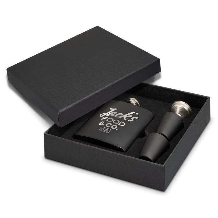 Picture of Dalmore Hip Flask Gift Set