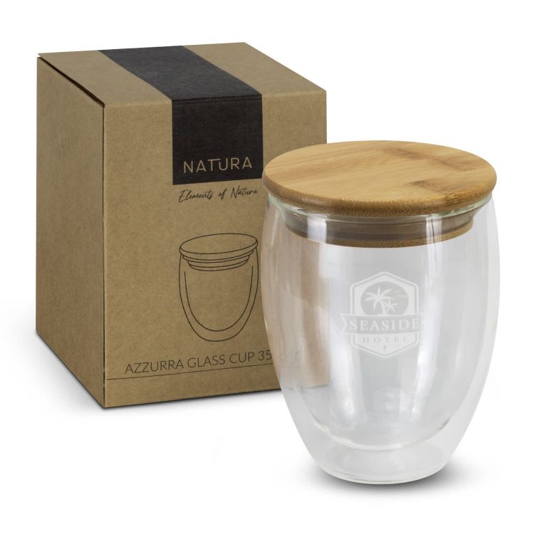 Picture of NATURA Azzurra Glass Cup - 350ml