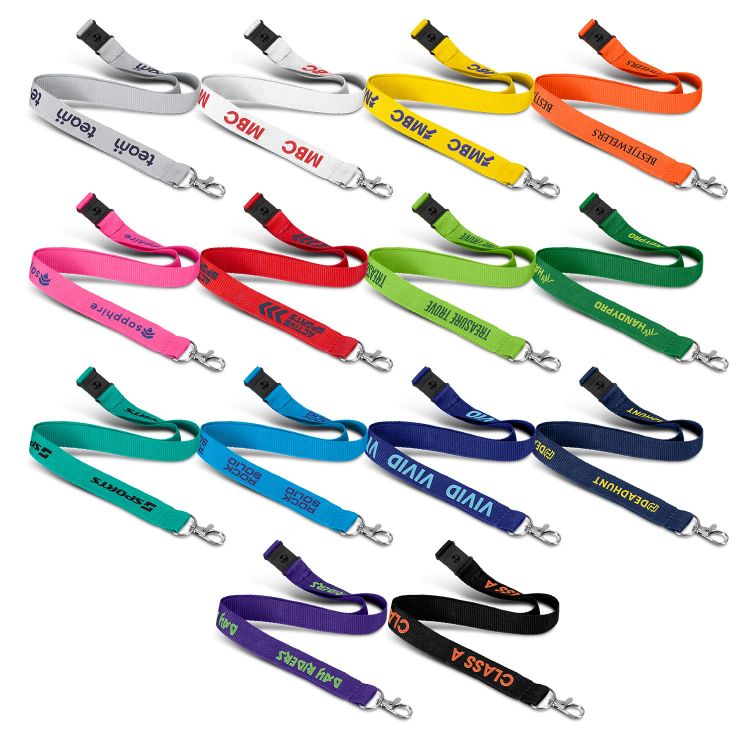 Picture of Soft Touch Logo Lanyard