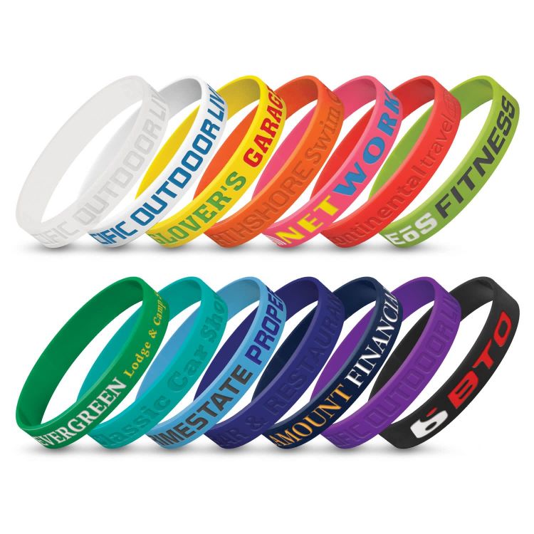 Picture of Silicone Wrist Band - Debossed