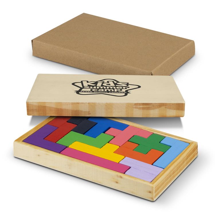 Picture of Pentomino Wooden Puzzle