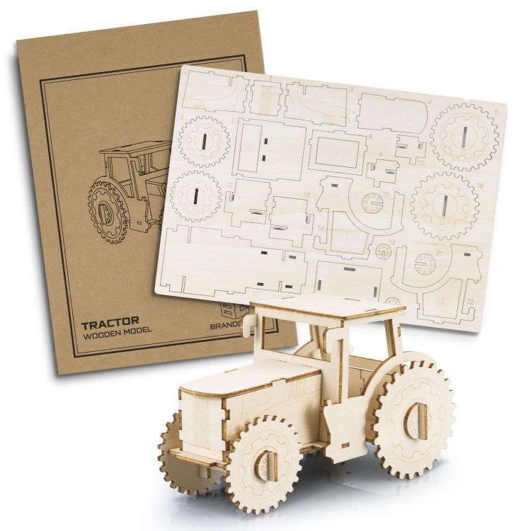 Picture of BRANDCRAFT Tractor Wooden Model