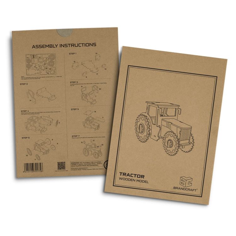 Picture of BRANDCRAFT Tractor Wooden Model