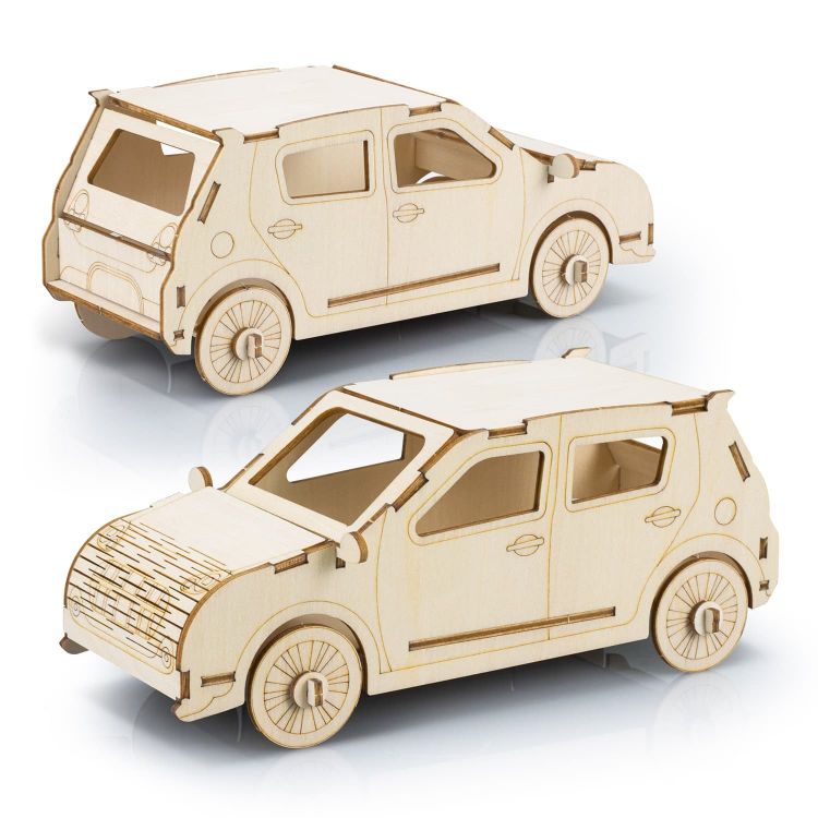 Picture of BRANDCRAFT Hatchback Car Wooden Model