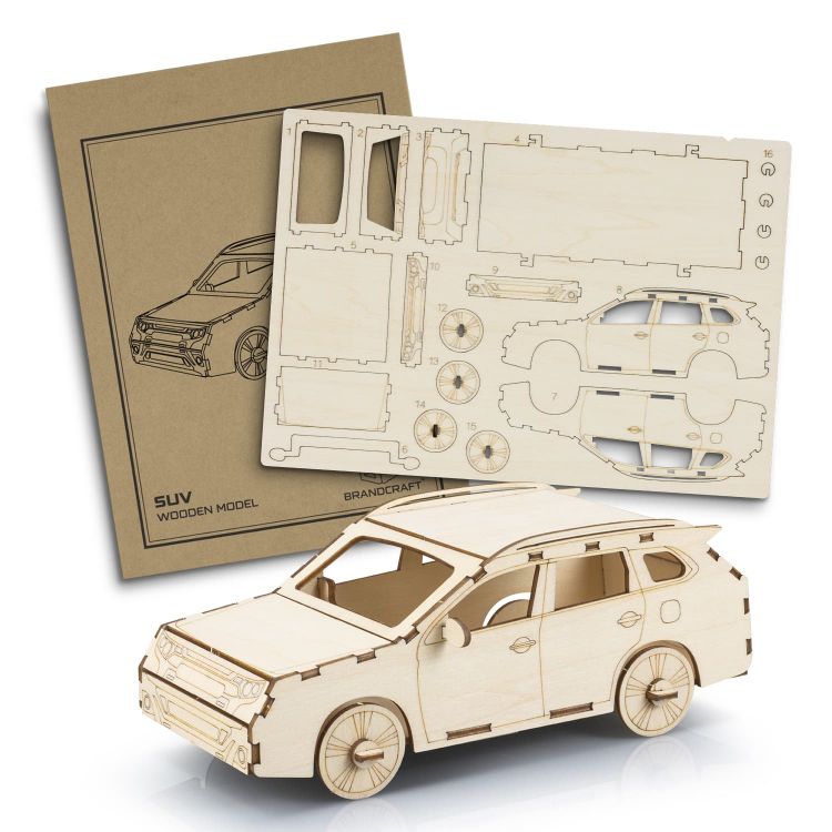 Picture of BRANDCRAFT SUV Wooden Model