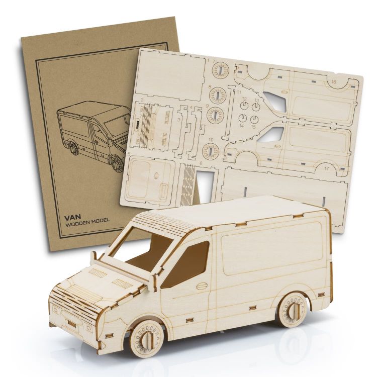 Picture of BRANDCRAFT Van Wooden Model