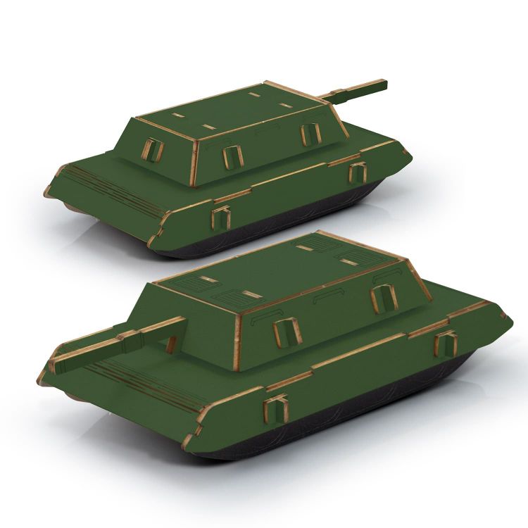 Picture of BRANDCRAFT Tank Wooden Model