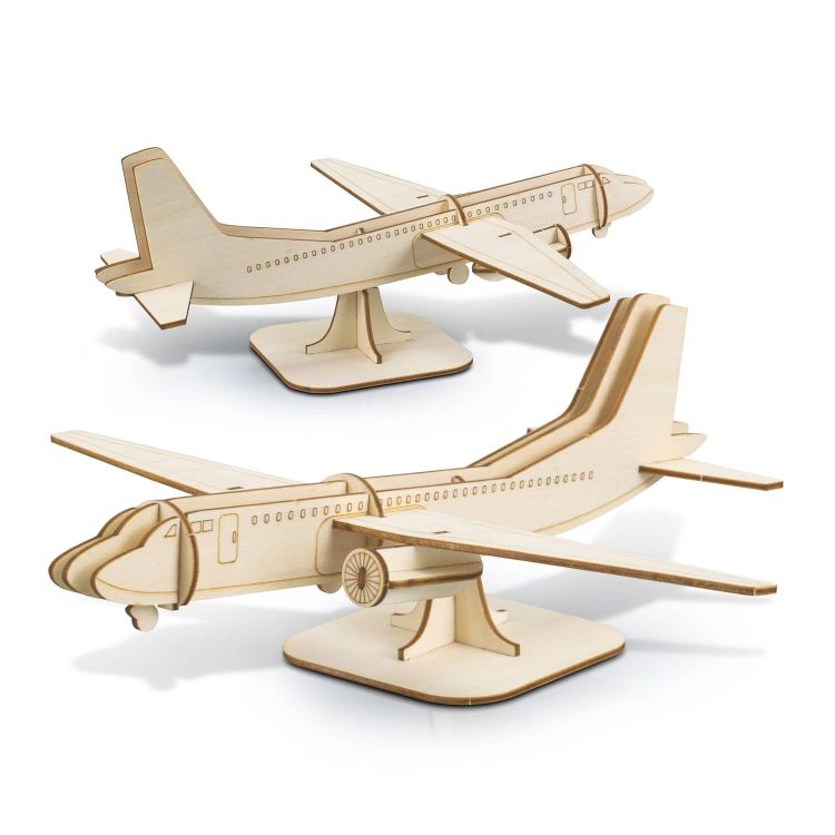 Picture of BRANDCRAFT Jet Plane Wooden Model