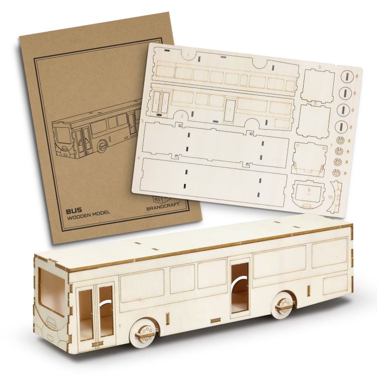 Picture of BRANDCRAFT Bus Wooden Model